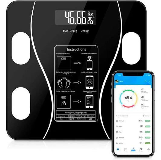 Deja de adivinar tu progreso y empieza a entender tu cuerpo / BÁSCULA DIGITAL INTELIGENTE
