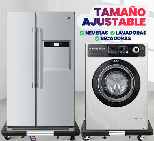 Base Móvil Universal para Electrodomésticos / Estabilidad y Movilidad