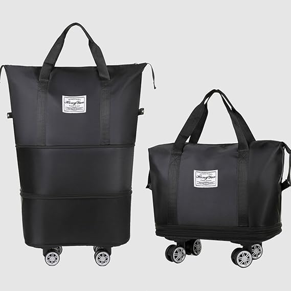 Bolso Expandible 3 niveles Incluye 4 ruedas removibles