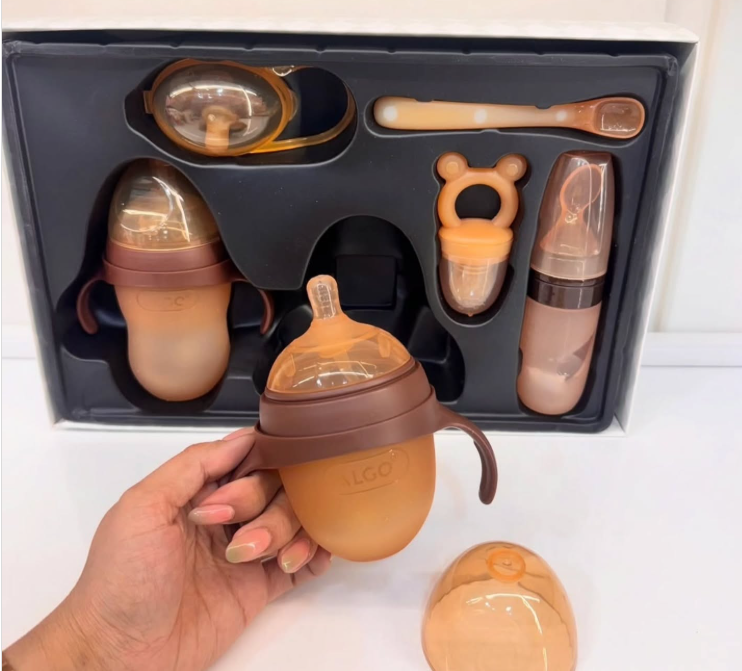 👶 Alimenta a Tu Bebé con Más Comodidad y Menos Cólicos | kit premium Infantil de Alimentación Anticólicos