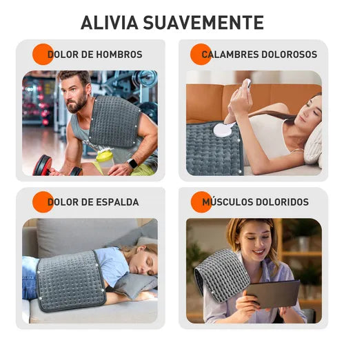 Alivia el dolor en minutos sin salir de casa / Almohadilla Térmica Eléctrica