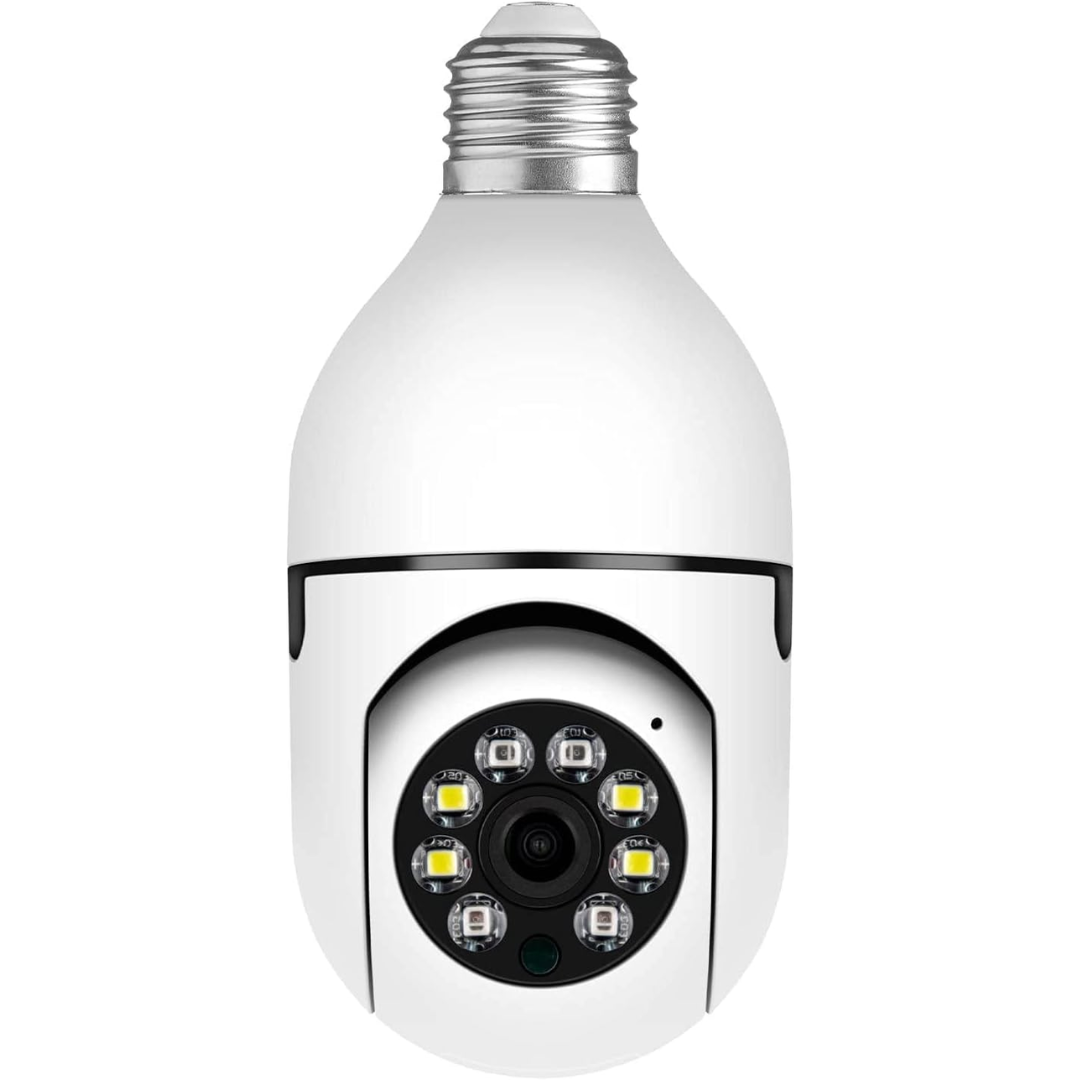 Cámara de Seguridad WiFi 360° 1080P | Monitorea tu Hogar desde el Celular