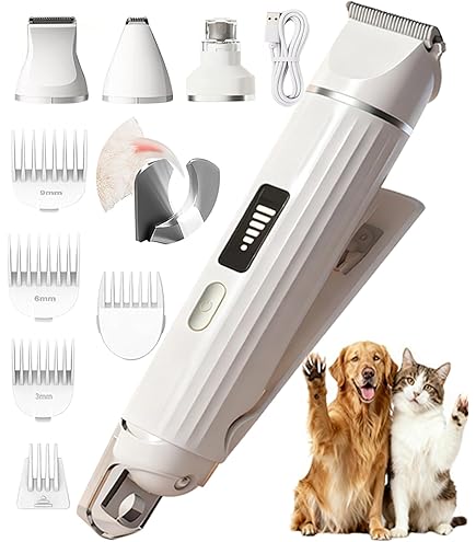 Máquina Cortapelo 5 en 1 para Mascotas