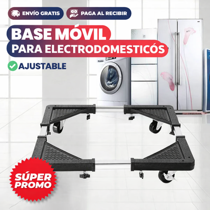Base Móvil Universal para Electrodomésticos / Estabilidad y Movilidad