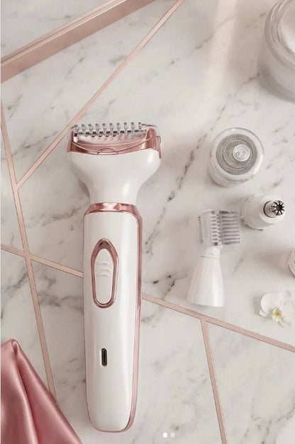 Depiladora Facial y Corporal 4 en 1 💖 Precisión y Cuidado Total 🌸 ¡OFERTA ESPECIAL!
