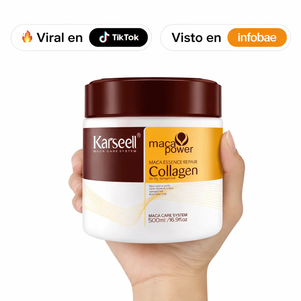 Karseell Nutrición pura, brillo real / Mascarilla capilar