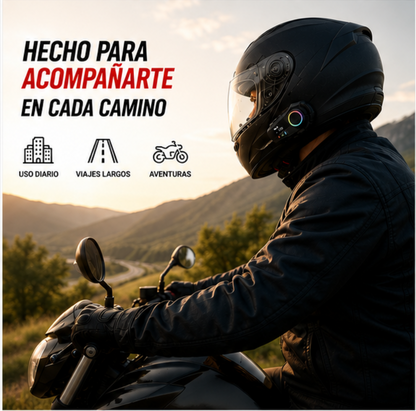 🎧 Conduce Seguro Sin Sacar Tu Celular | Manos Libres Bluetooth para Casco