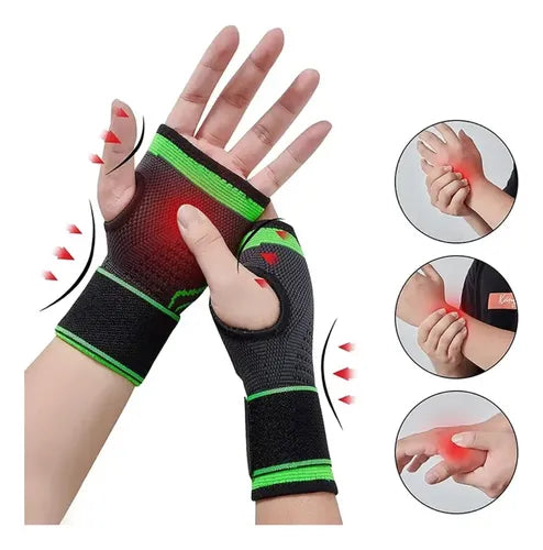Soporte para muñeca reduce la fatiga y mejora tu rendimiento ¡2x1!
