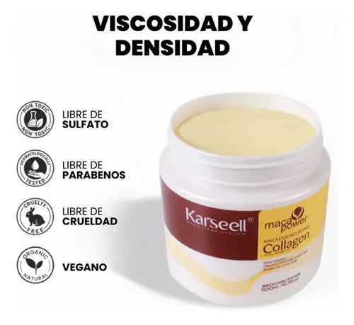 Karseell Nutrición pura, brillo real / Mascarilla capilar