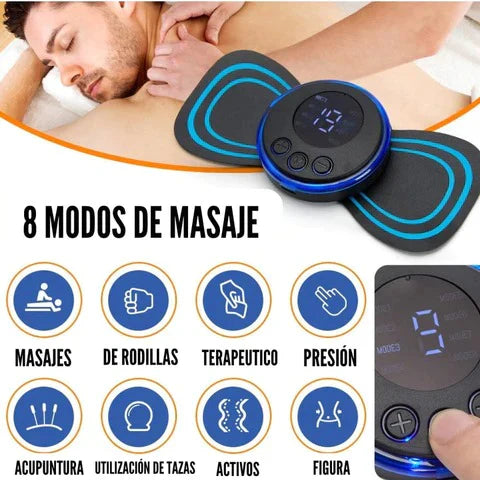 MINI MASAJEADOR CERVICAL ELÉCTRICO RECARGABLE USB