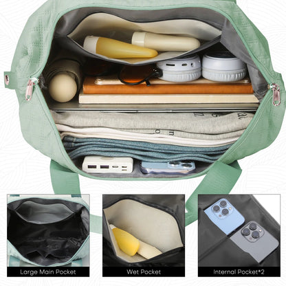 Bolso Expandible 3 niveles Incluye 4 ruedas removibles