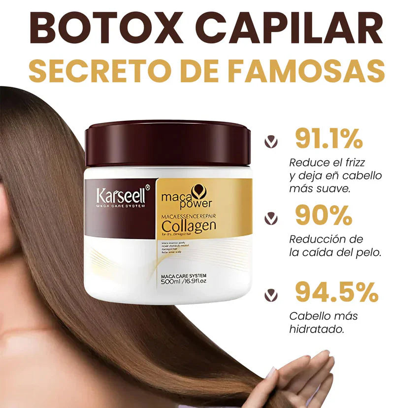 Karseell Nutrición pura, brillo real / Mascarilla capilar