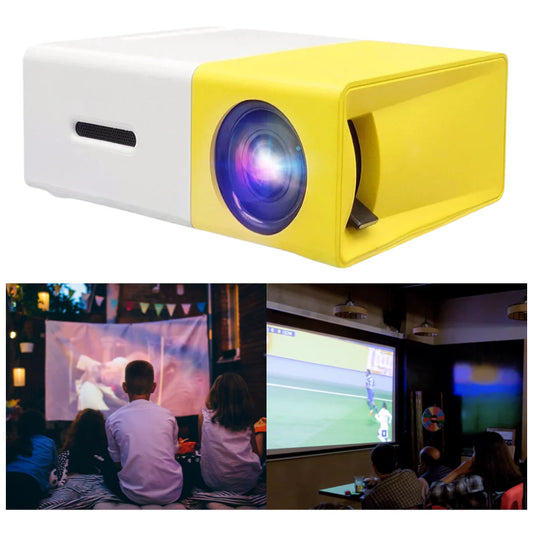 Convierte cualquier pared en un cine en segundos 🍿 Mini Proyector LCD Portátil
